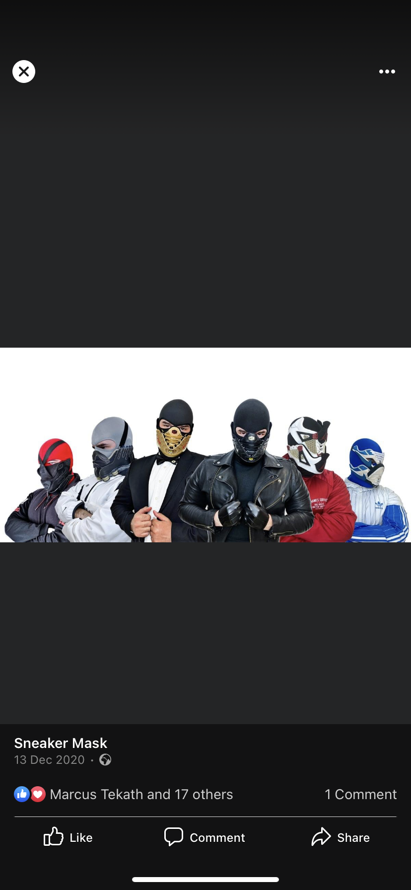 Sneaker Mask profile banner