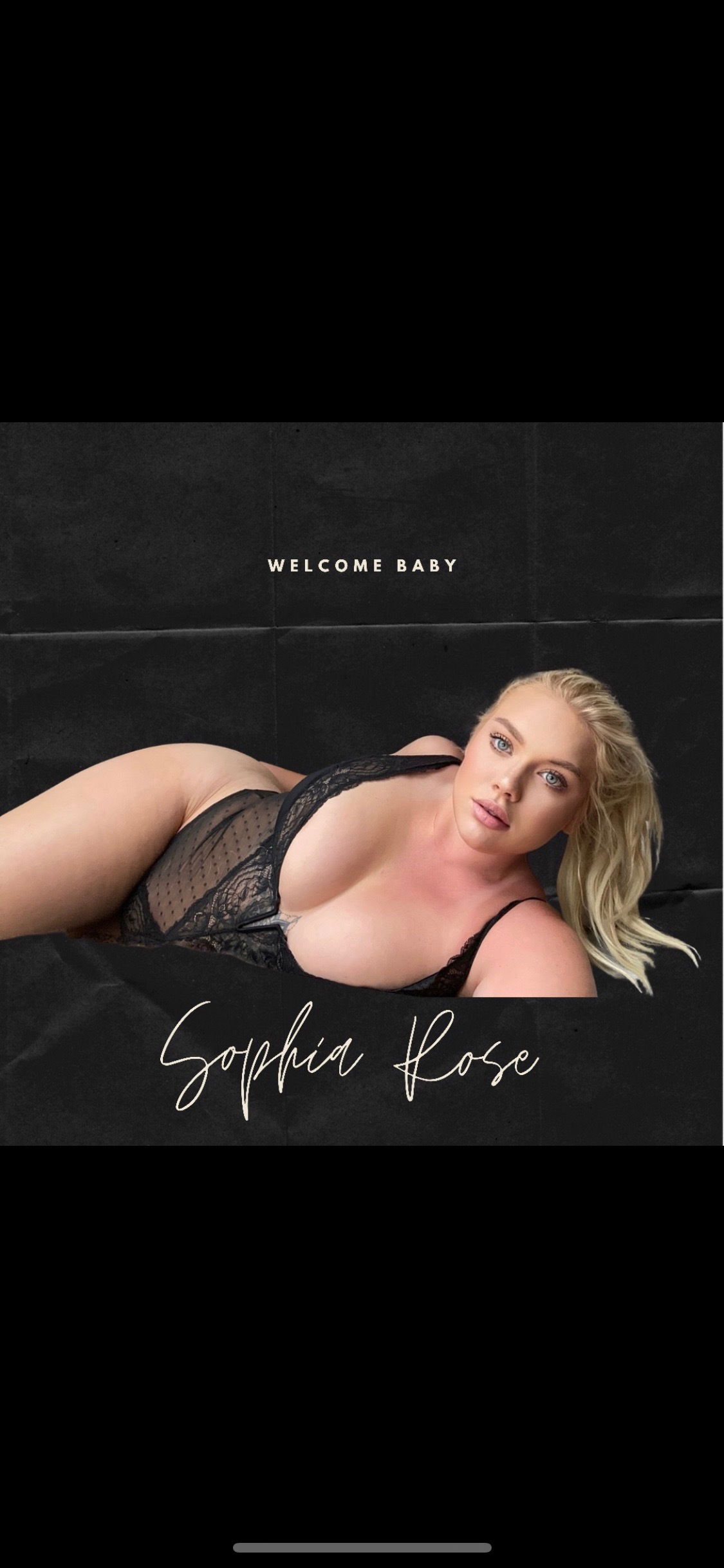 Sophia Rose profile banner
