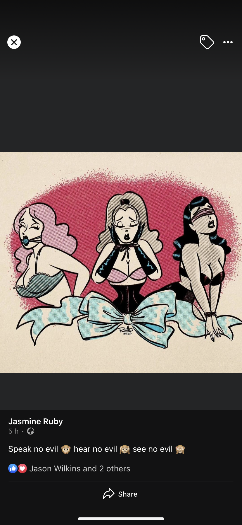 Peach profile banner
