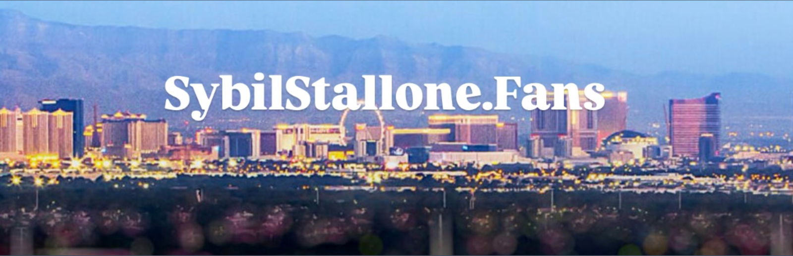 Sybil Stallone™ profile banner