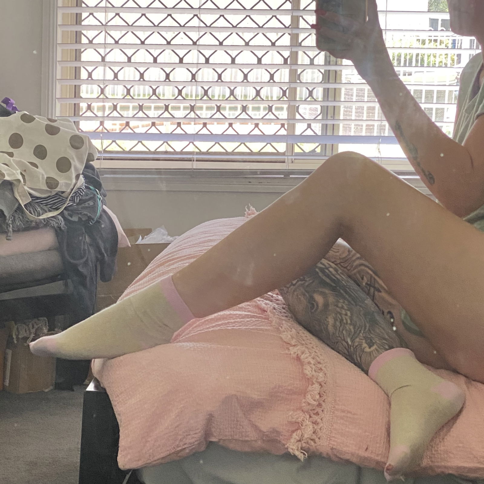 That foot chick profile banner