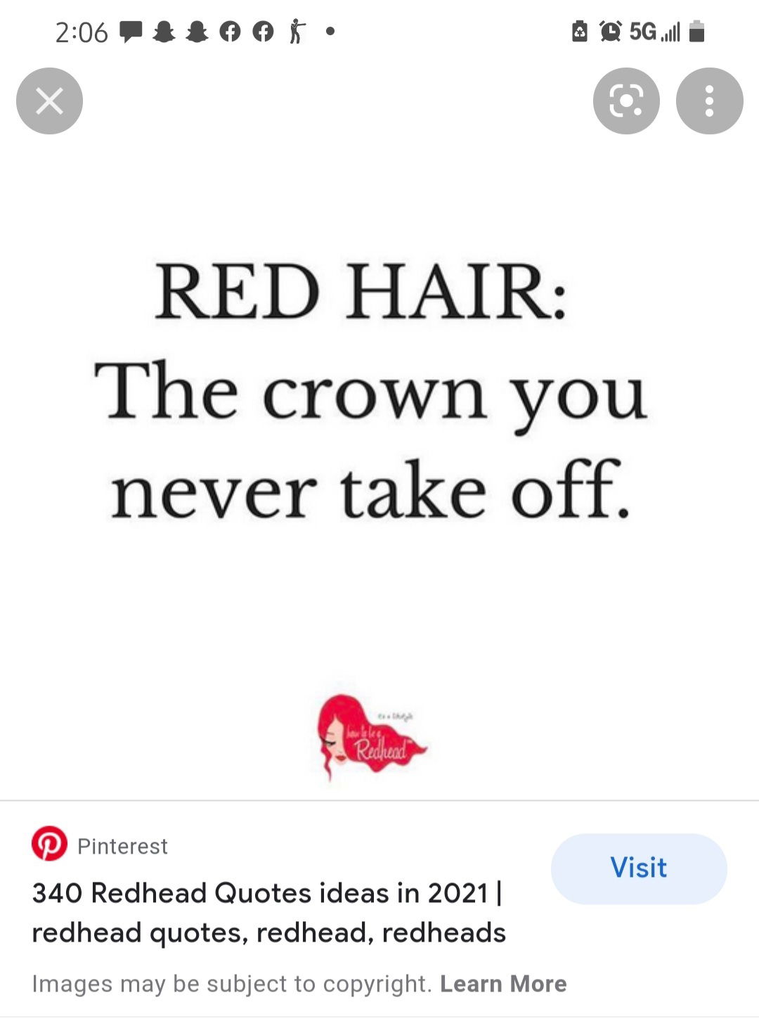 Crazylittleredhead 😉 profile banner