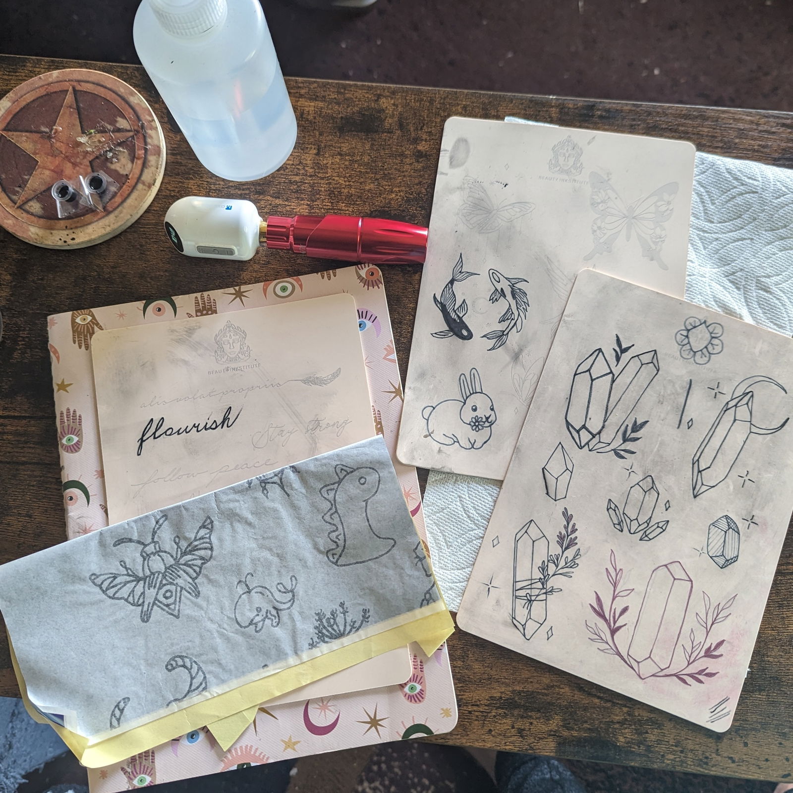The Ginger Artist profile banner