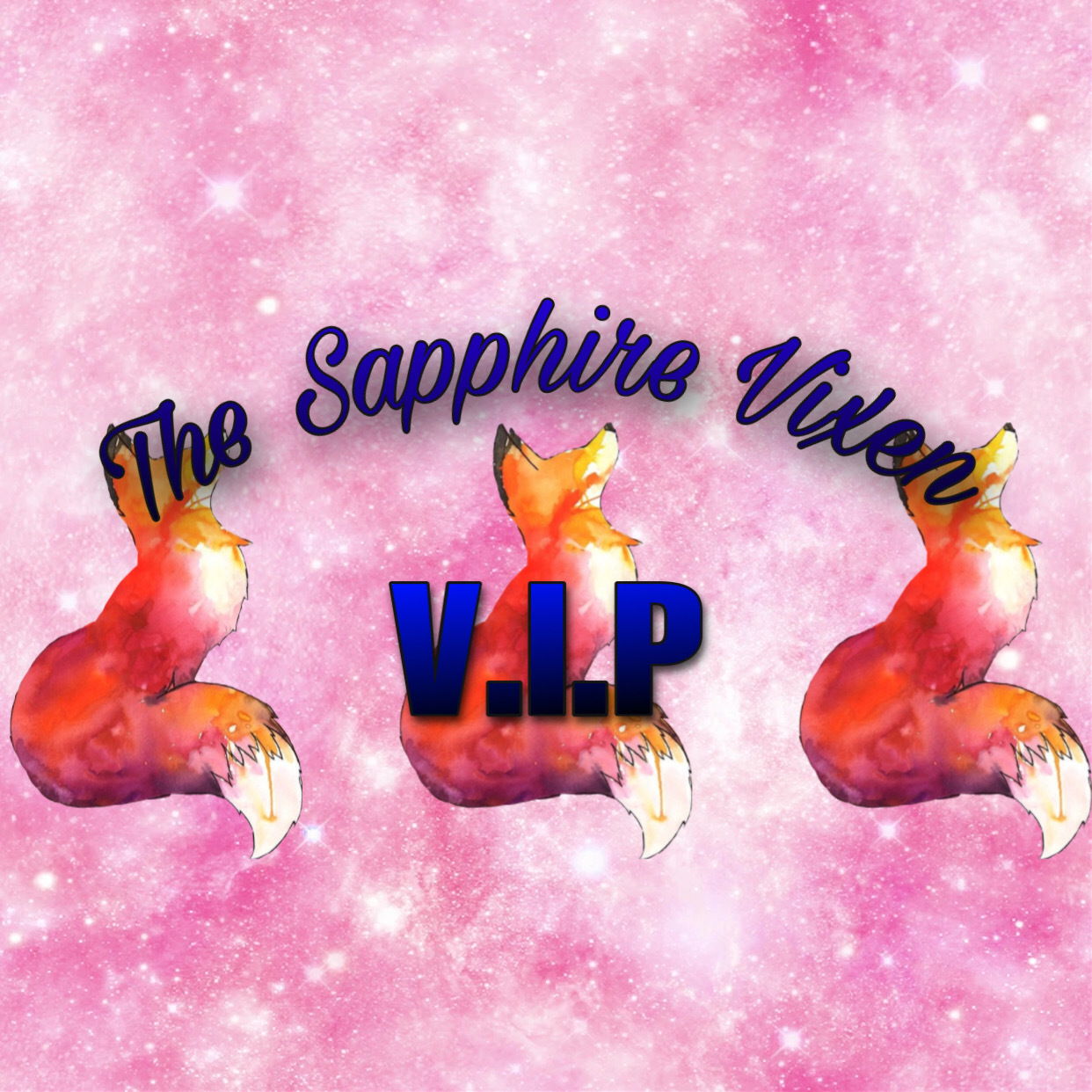 The Sapphire Vixen VIP profile banner