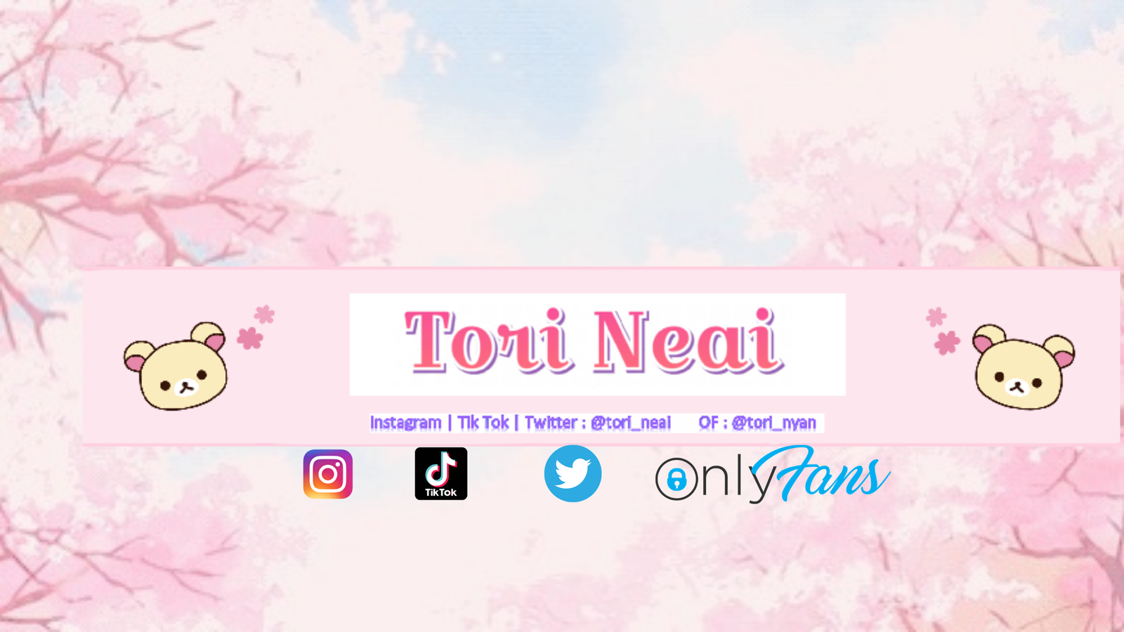 Tori Neai profile banner