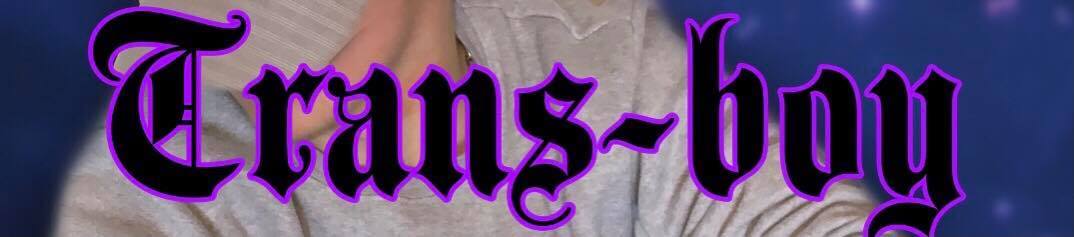Trans-boy profile banner