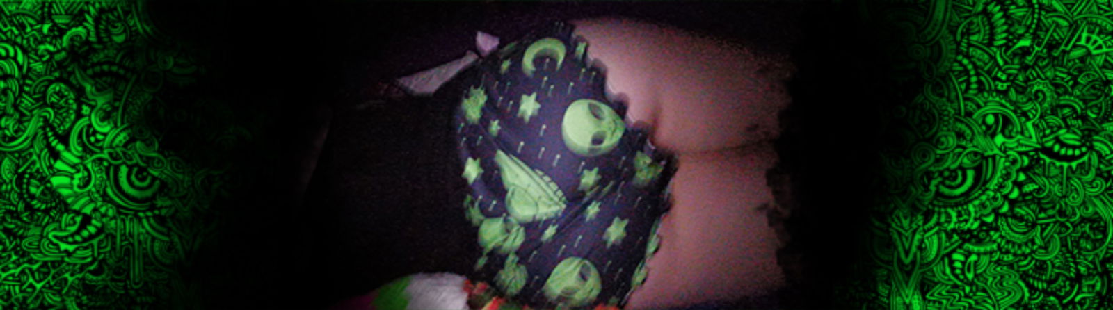 Trippy Alien profile banner