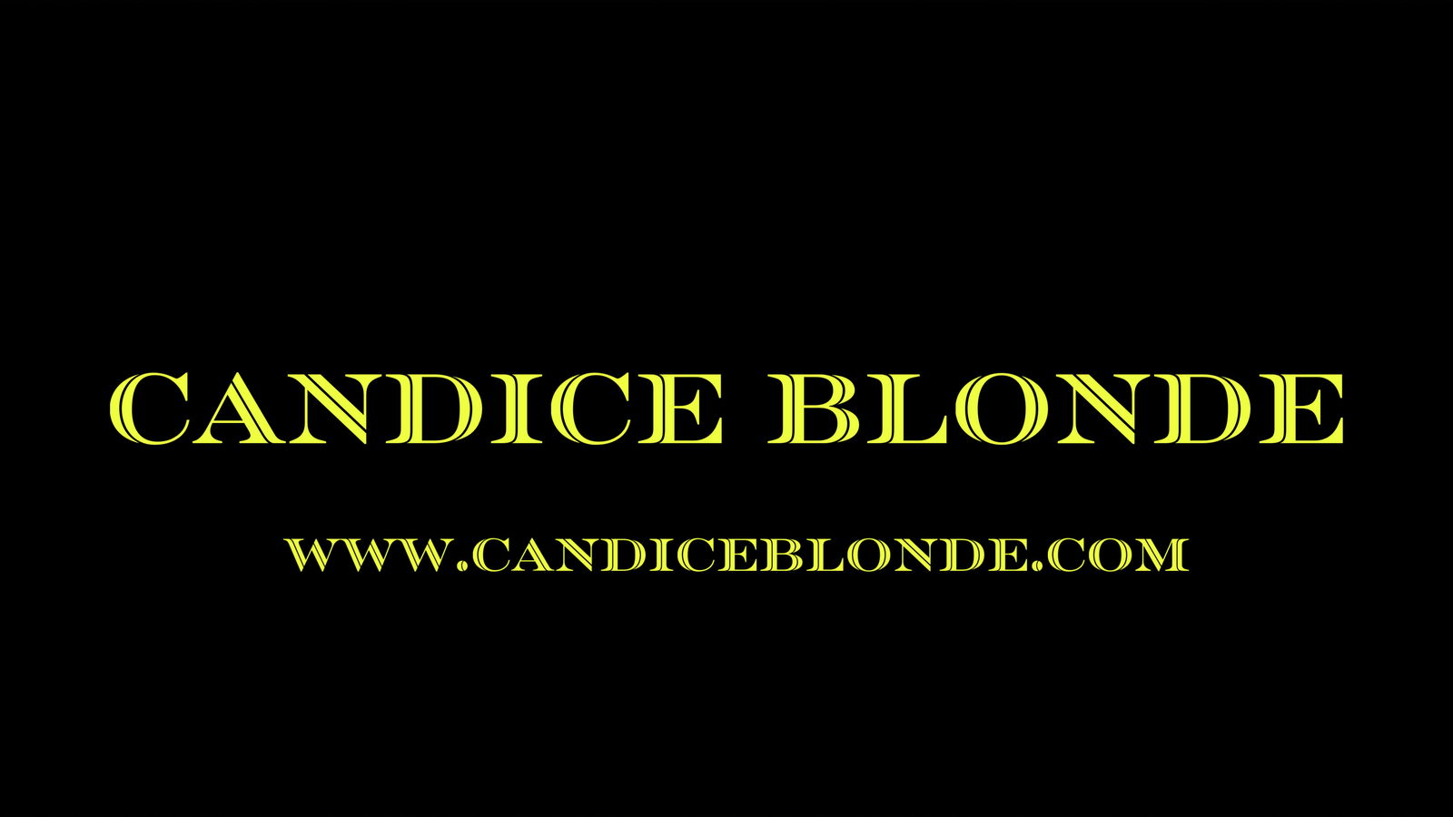 TS Candice Blonde profile banner