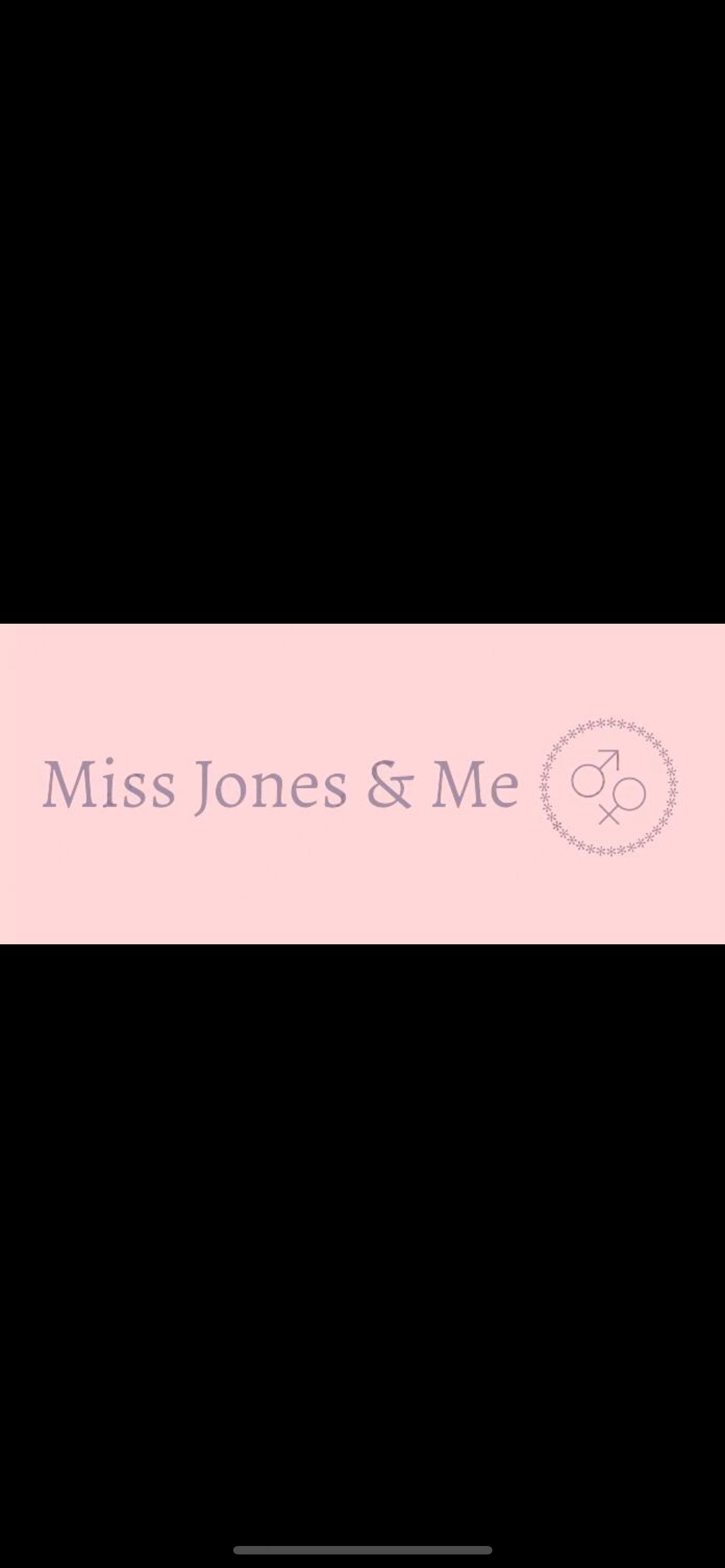Miss Jones & Me profile banner