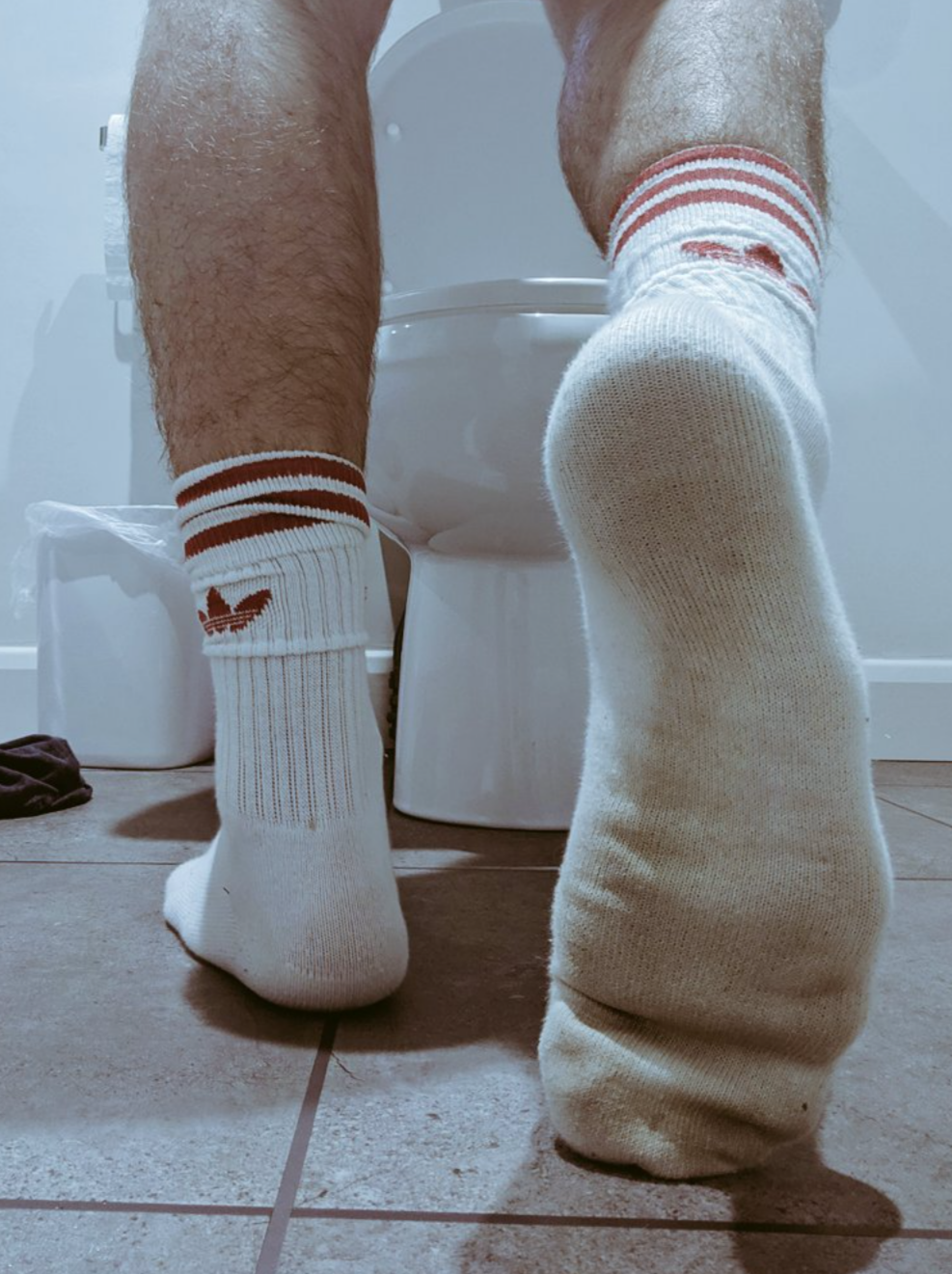 Sock and foot fetish profile banner