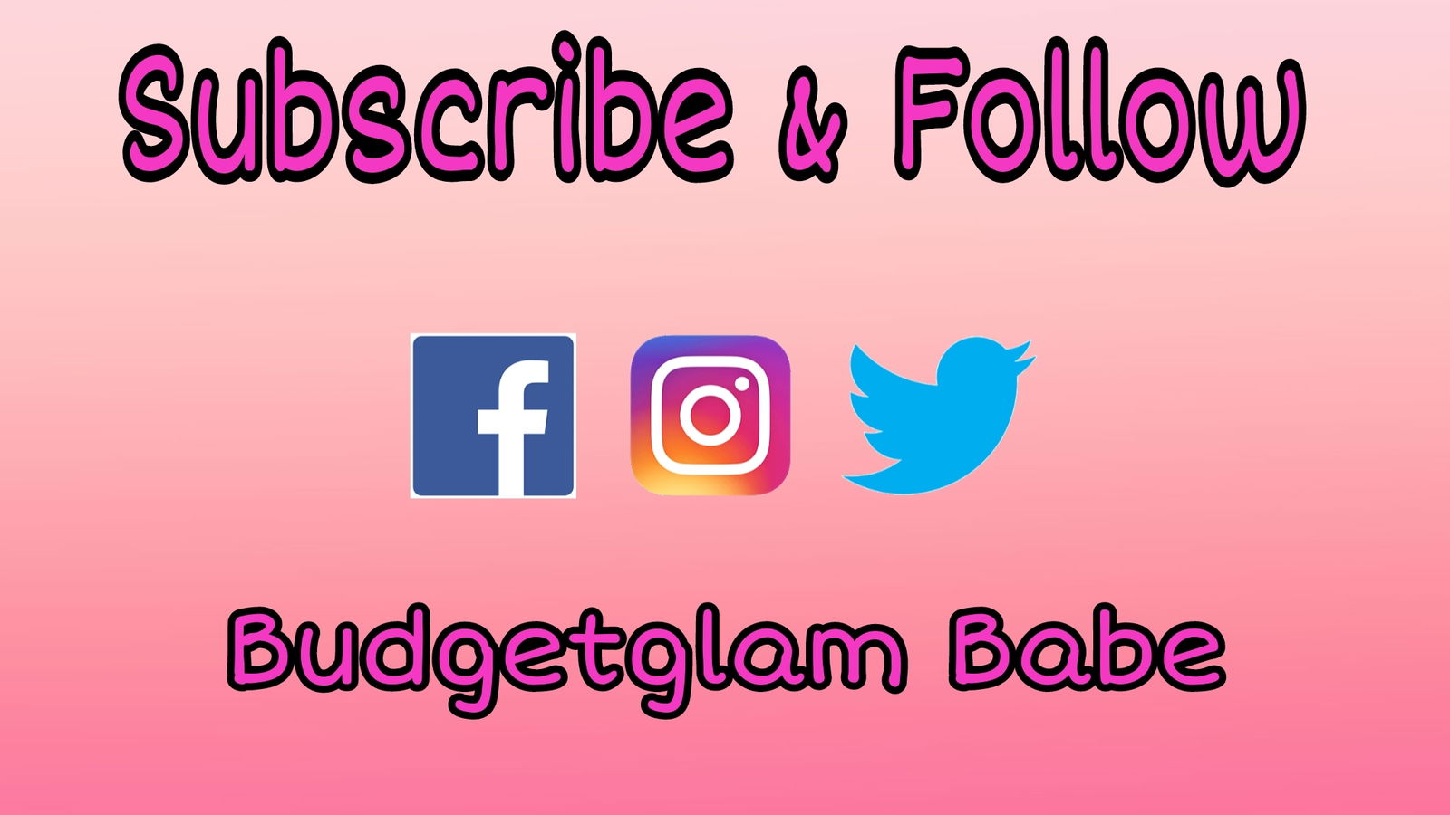 Budgetglam Babe profile banner