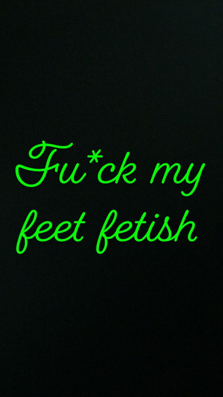 Fu* my feet profile banner