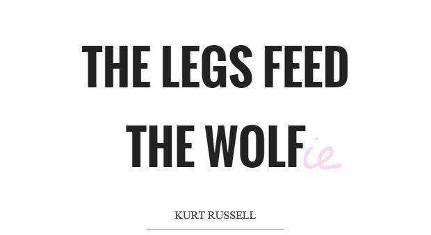Legs Feed The Wolfie profile banner