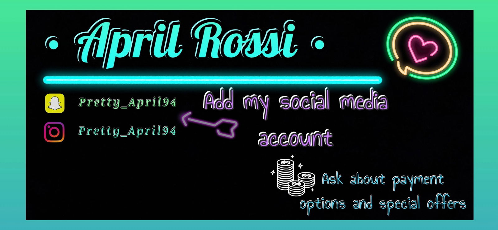 April Rossi profile banner