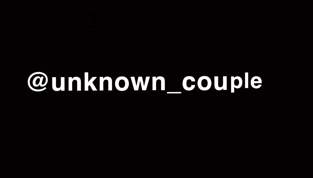 Unknown couple profile banner