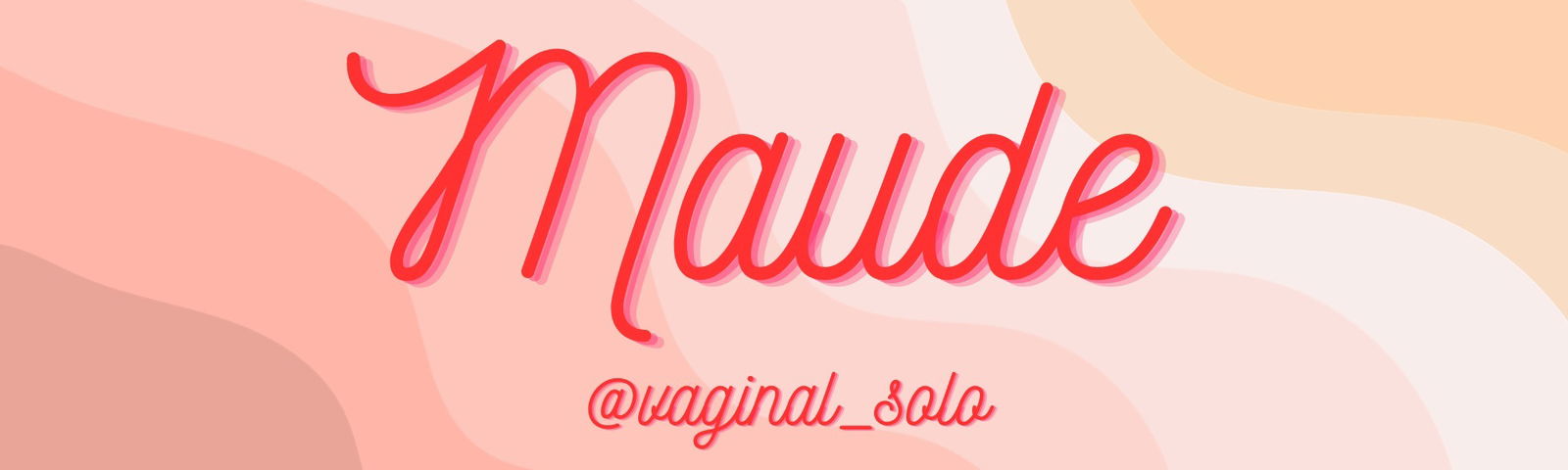 Maude profile banner