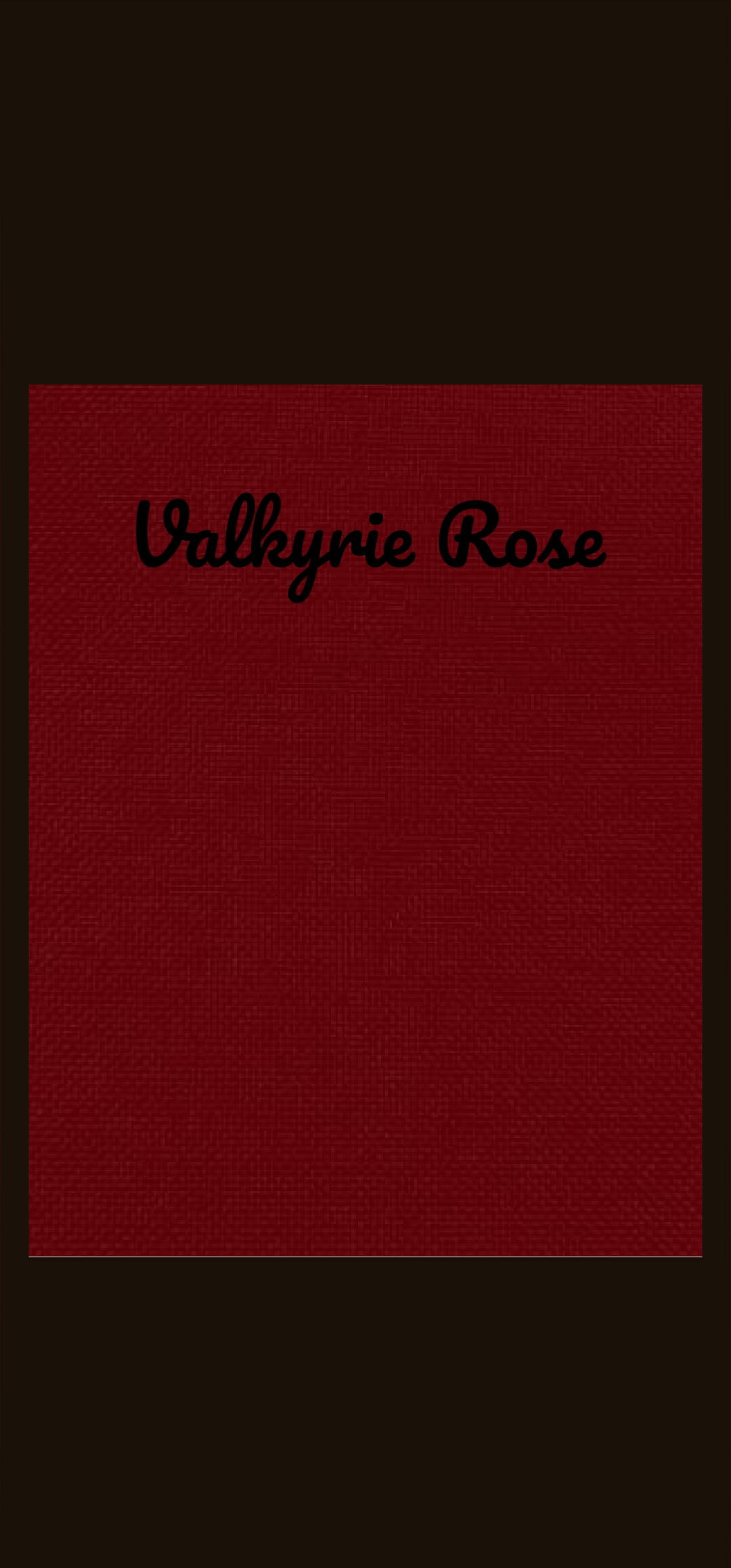 Valkyrie Rose profile banner