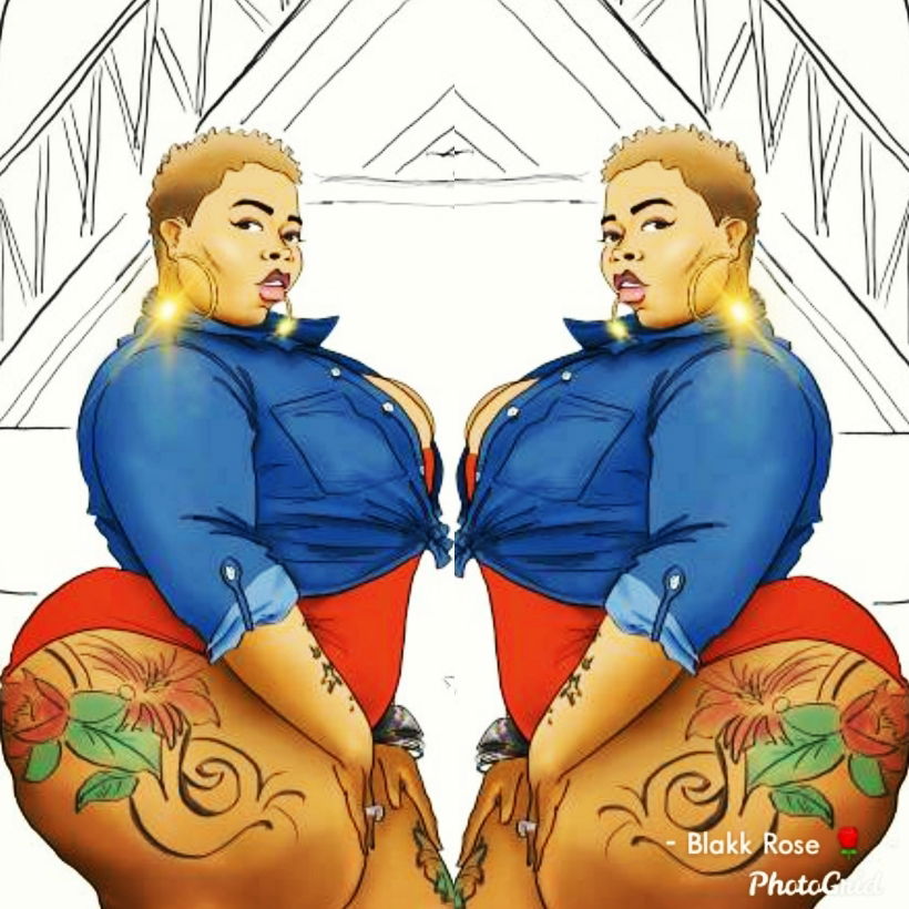 IG:@ Voluptuous_Blakk Rose_ profile banner