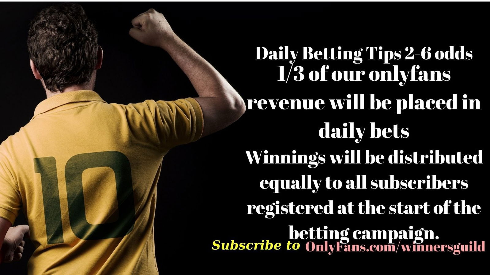 🏆Winners Guild betting tips profile banner