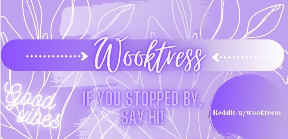 Wooktress profile banner
