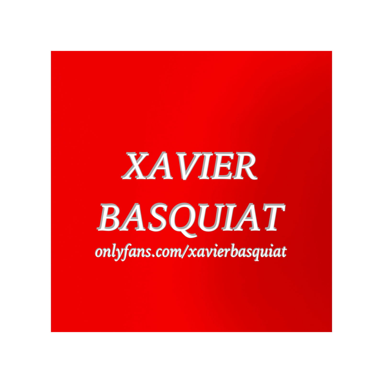 The Freaky Artist Xavier Basquiat profile banner