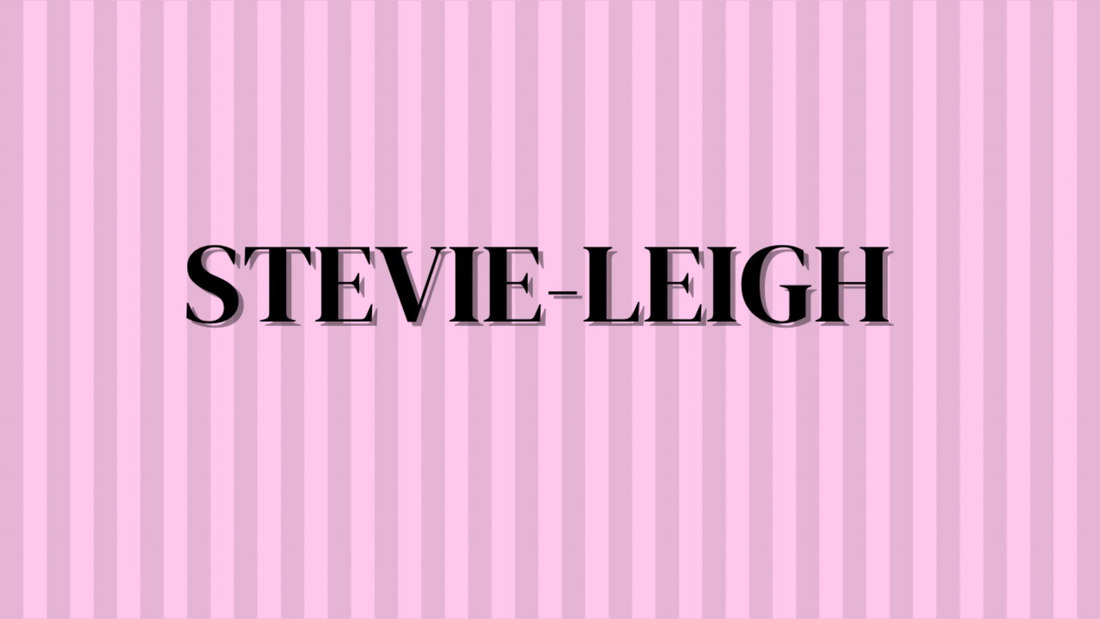 Stevie-leigh🖤 profile banner