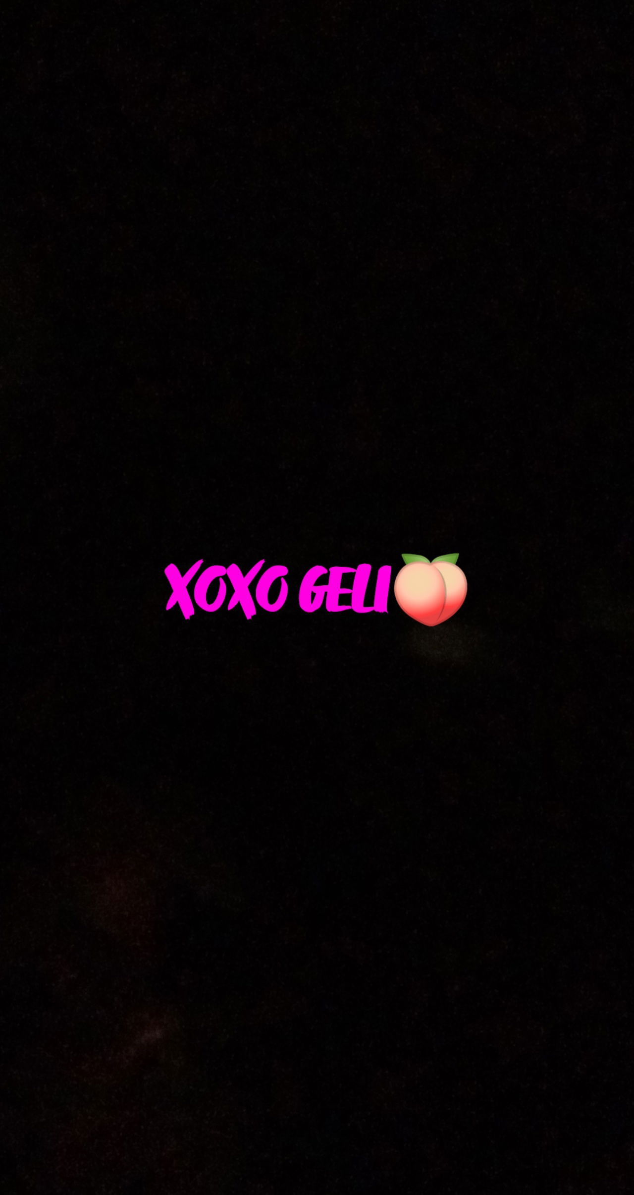 XOXO GELI profile banner
