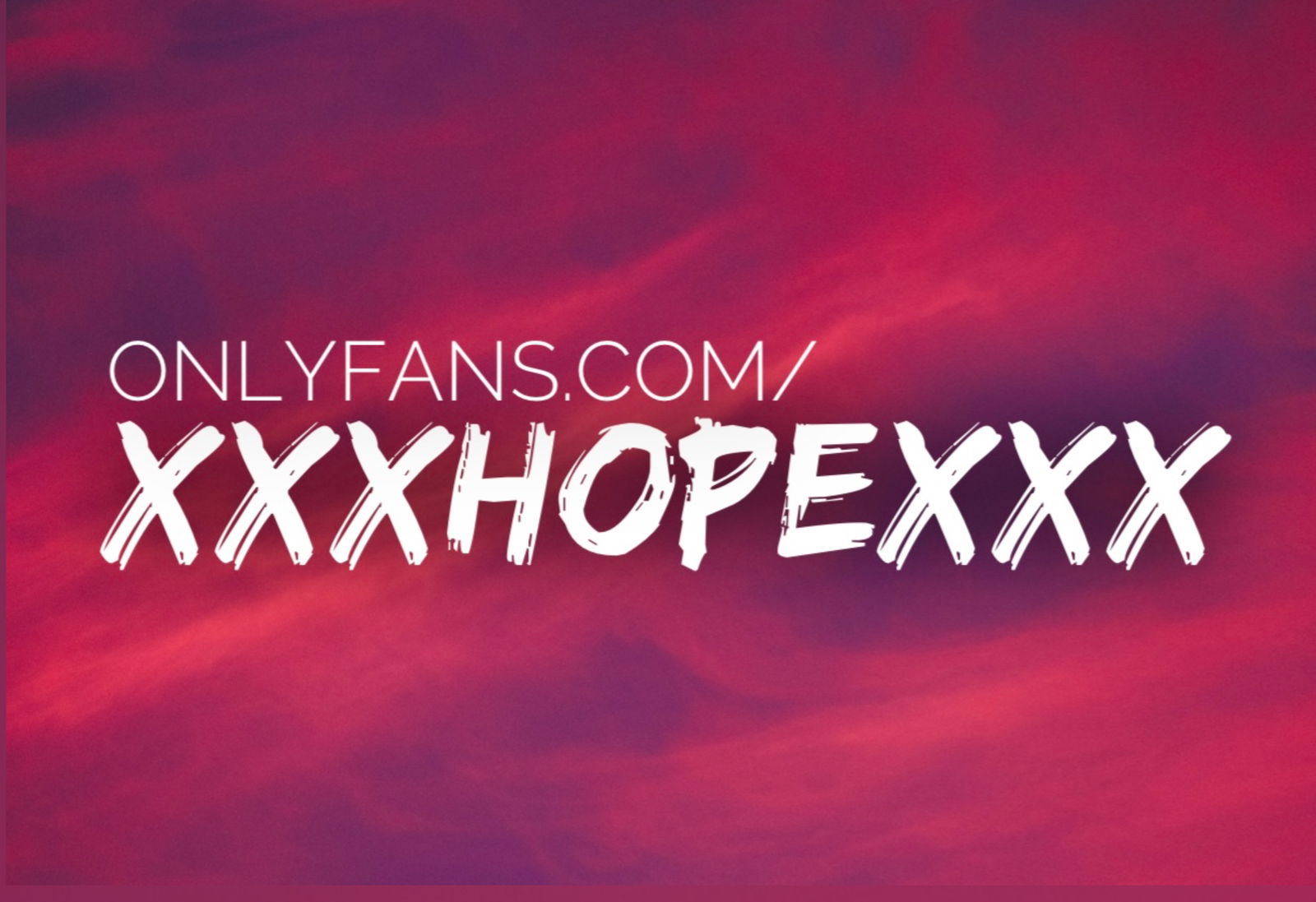Hope profile banner