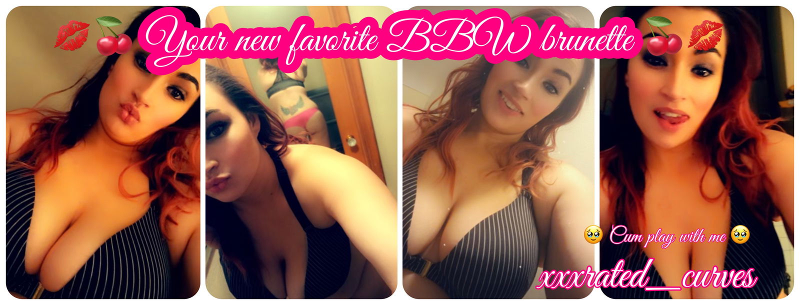 😘Your favorite BBW brunette😘 profile banner