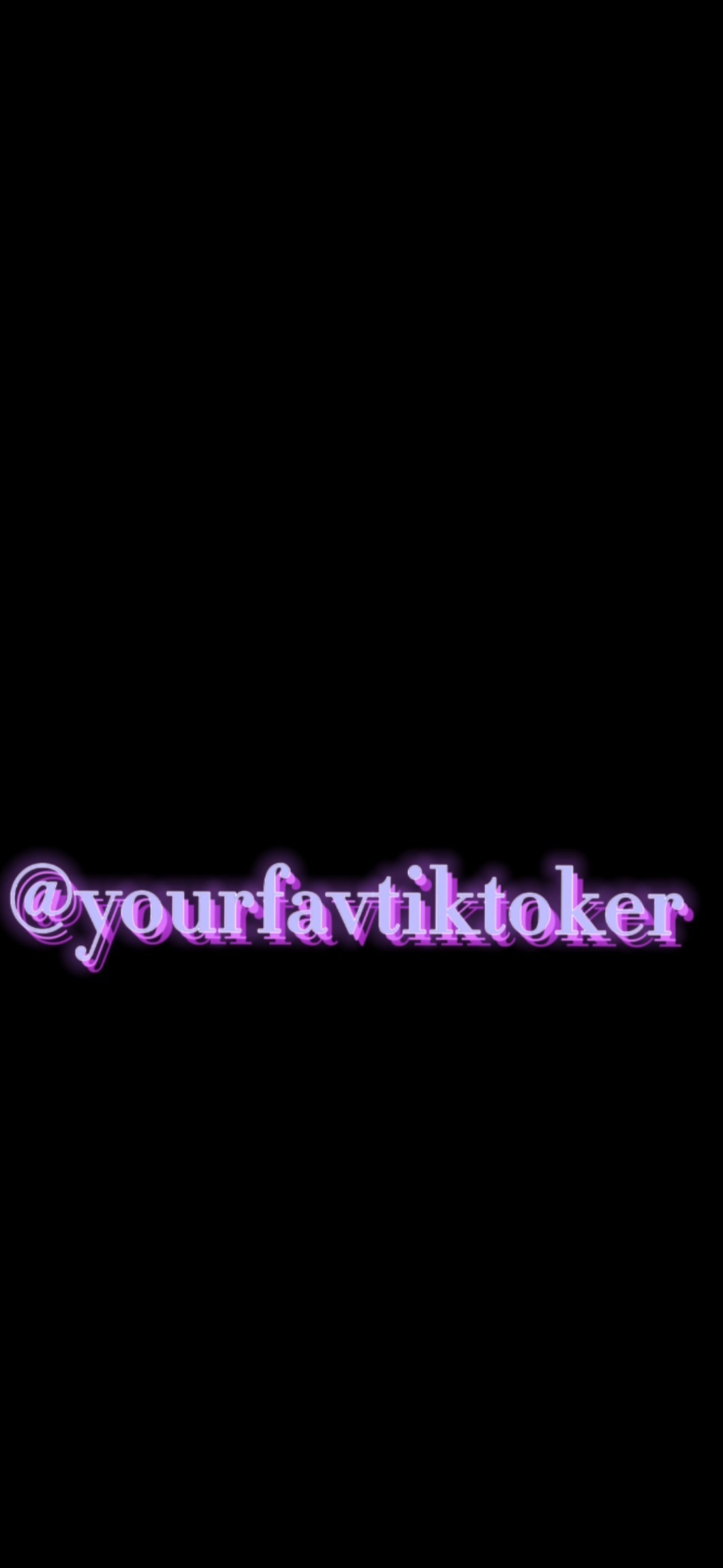 Yourfavtiktoker profile banner
