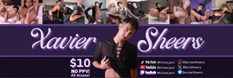 Xavier Sheers profile banner