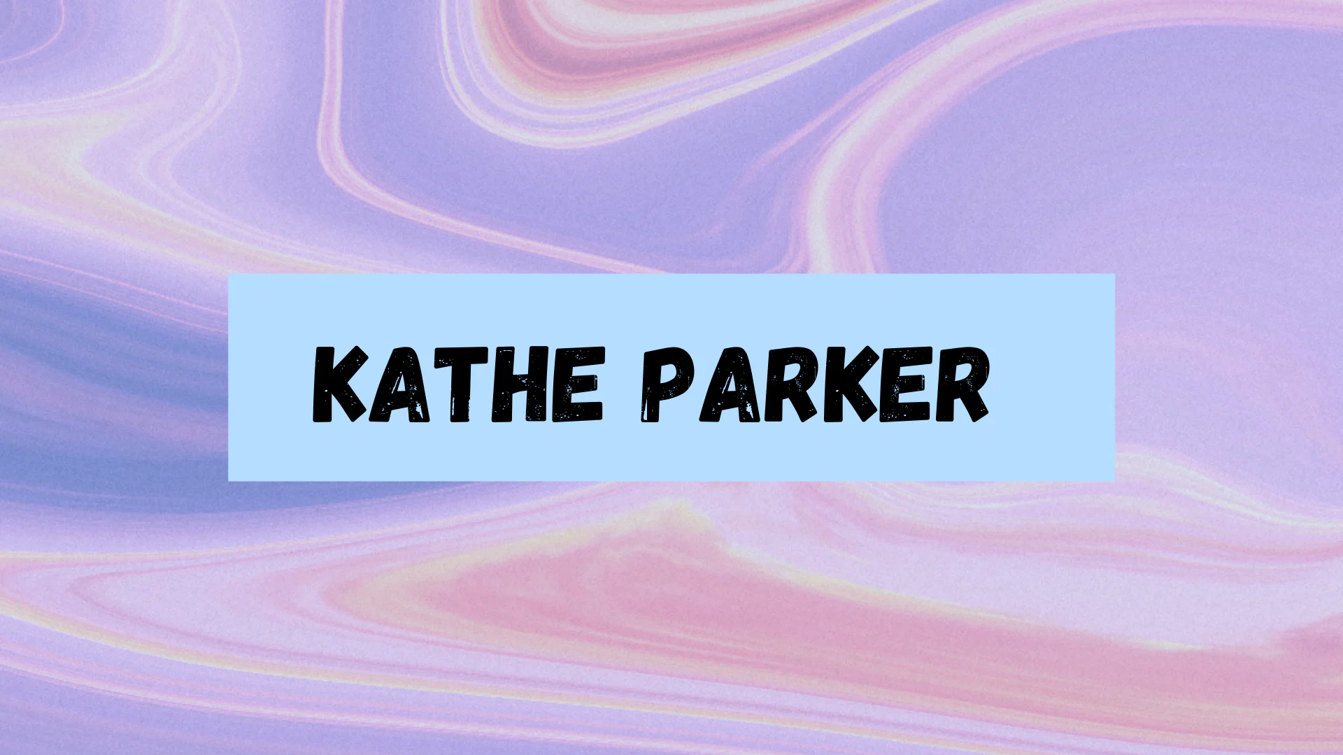Kathe Parker profile banner
