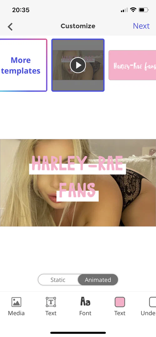 Harley Rae profile banner