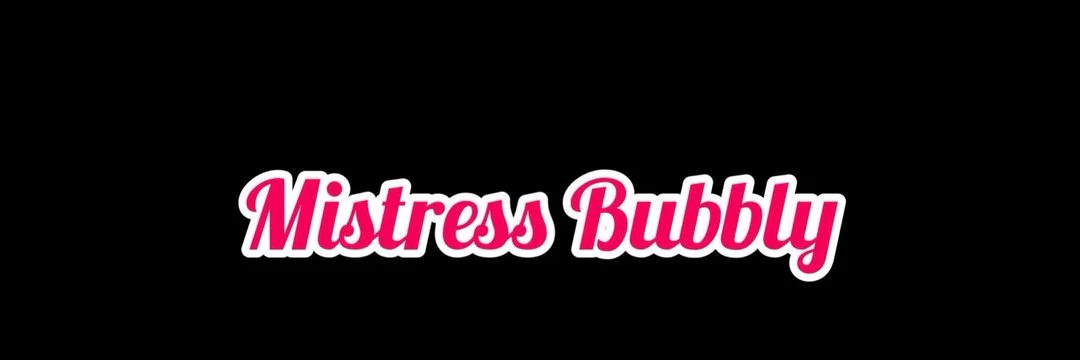 MistressBubbly profile banner