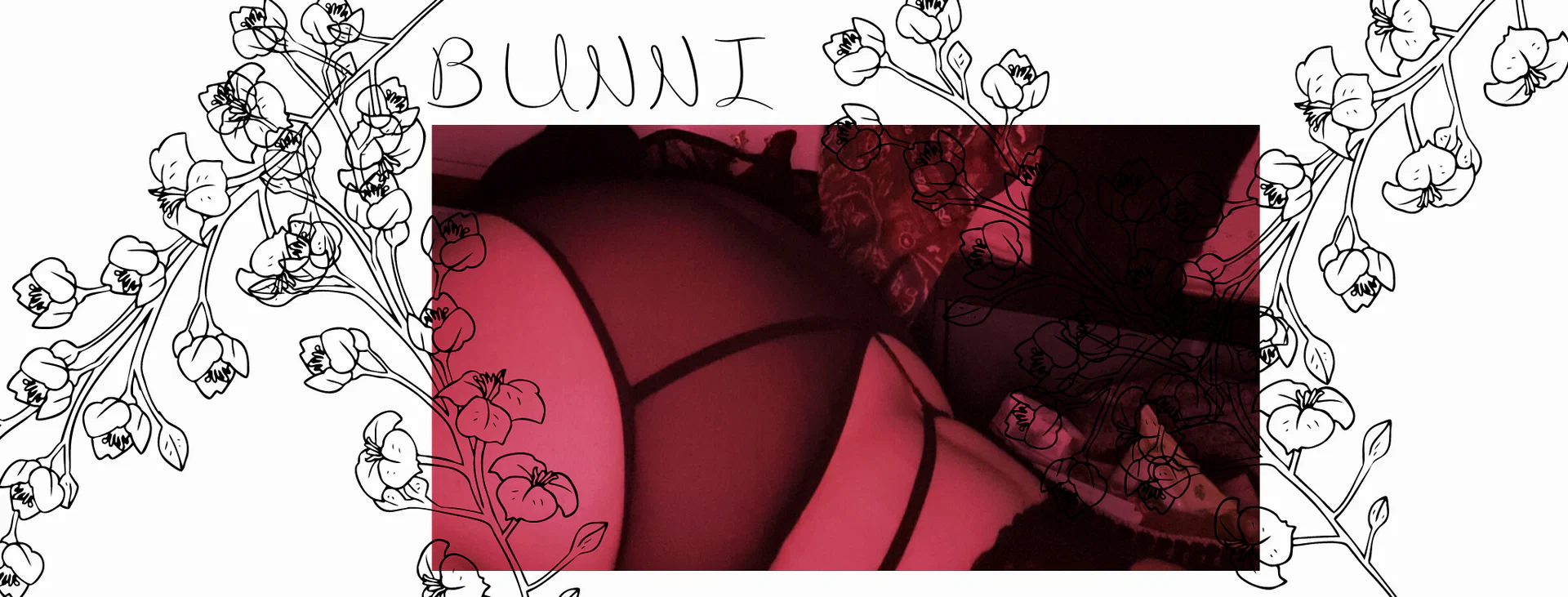 bunni🖤 profile banner