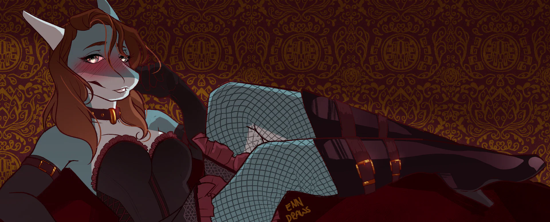 Acute shark profile banner