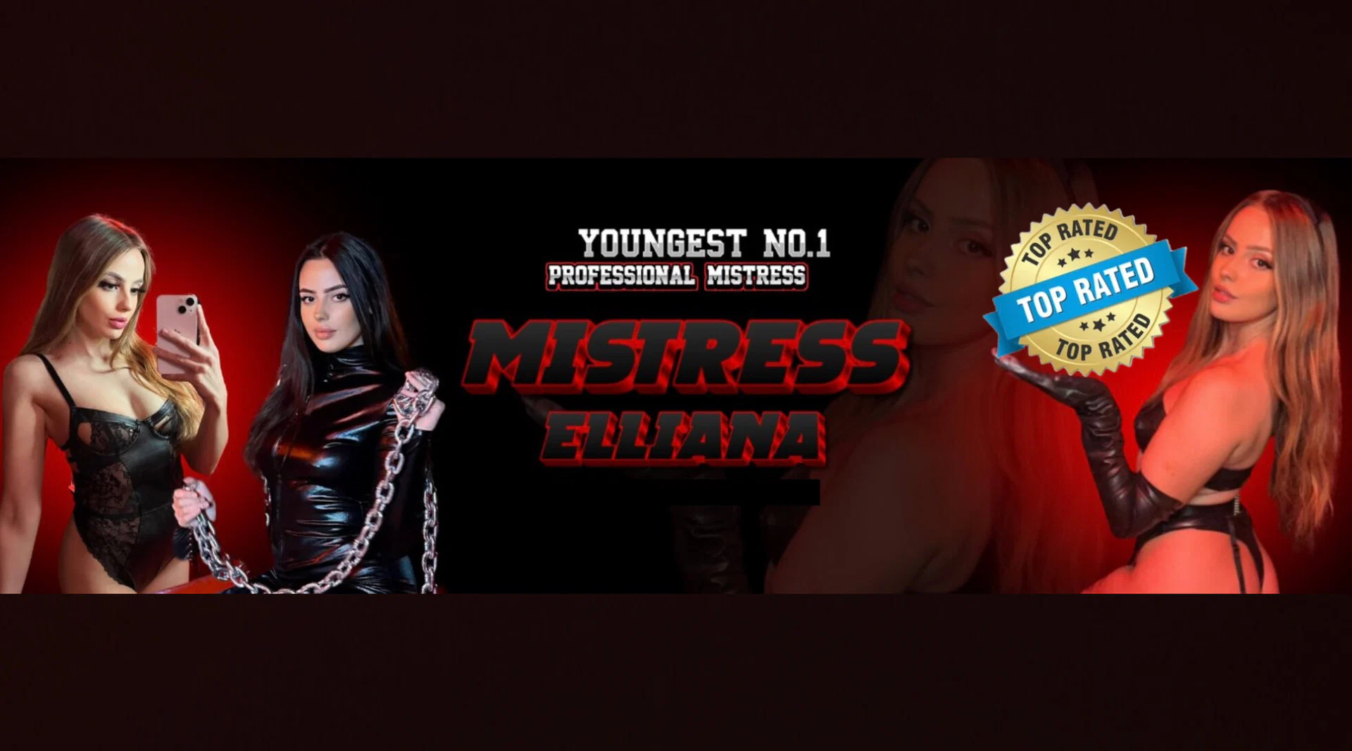 Mistress Elliana | Available Now profile banner