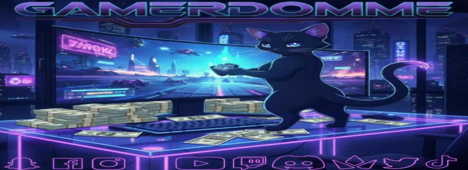 Gamerdomme profile banner