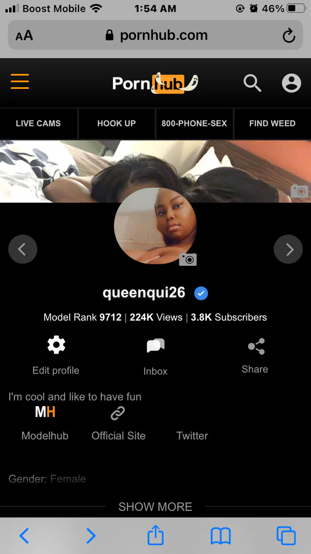 Queen Qui profile banner