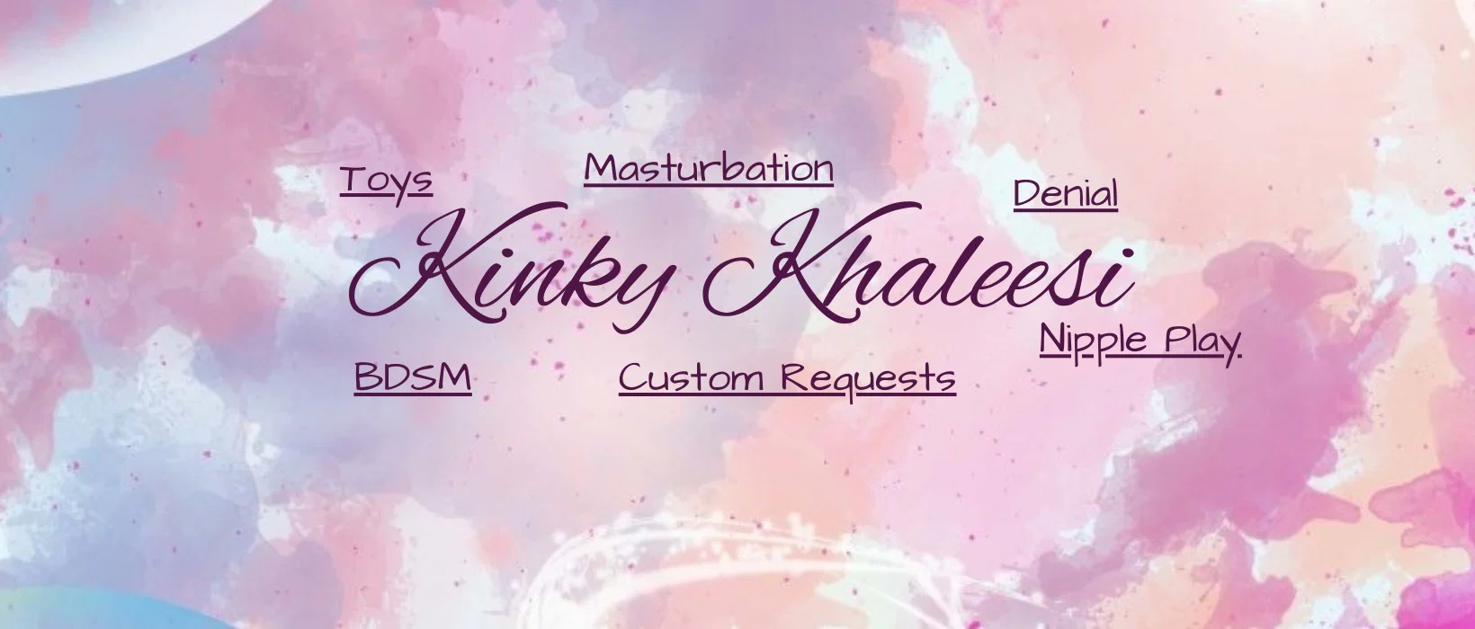 Kinky Khaleesi profile banner