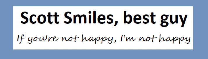 Scott Smiles profile banner