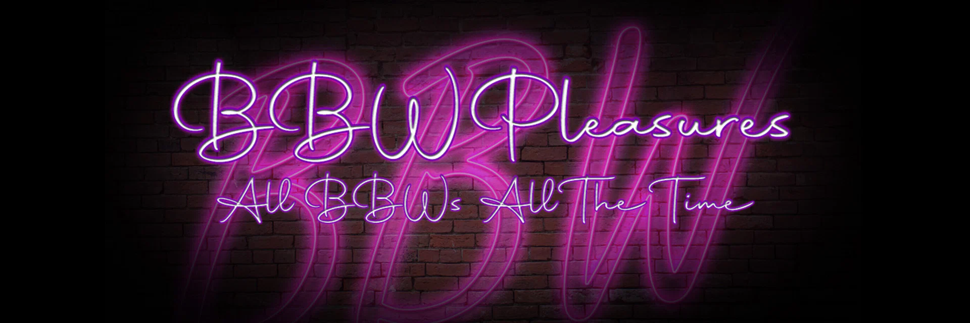 BBW Pleasures profile banner