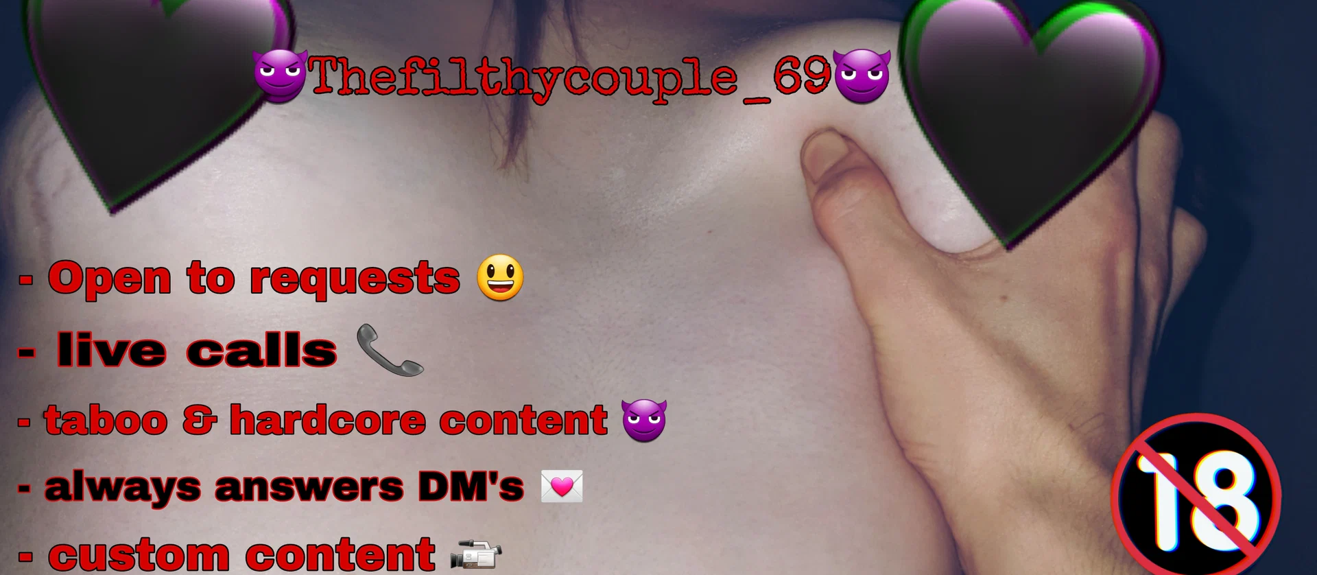 Thefilthycouple_69 profile banner