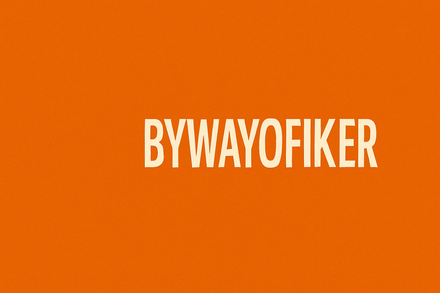 bywayofiker profile banner