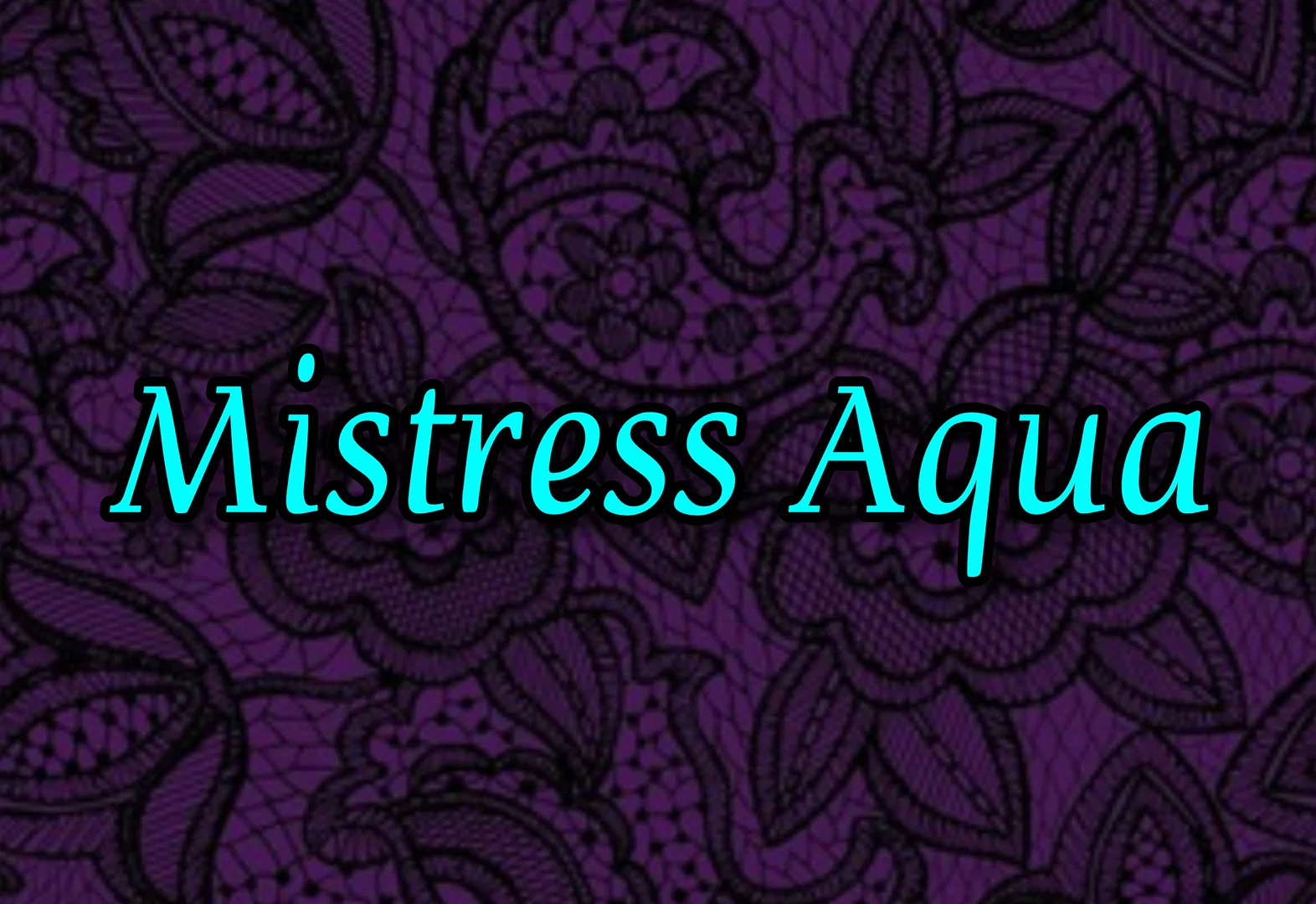 Mistress Aqua profile banner