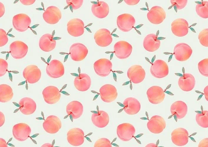 Peach profile banner
