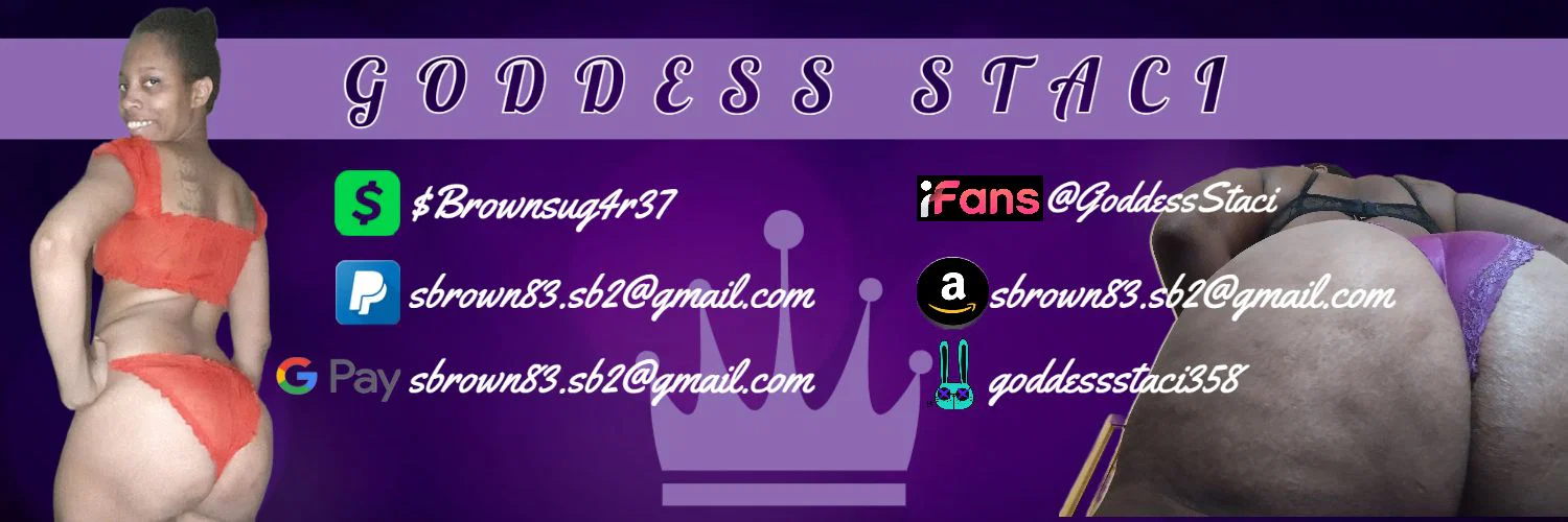 Goddess Staci profile banner