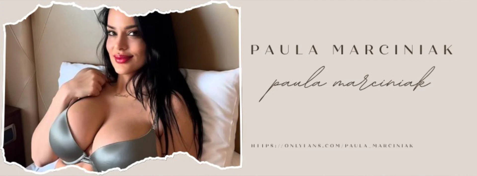 PAULA MARCINIAK profile banner