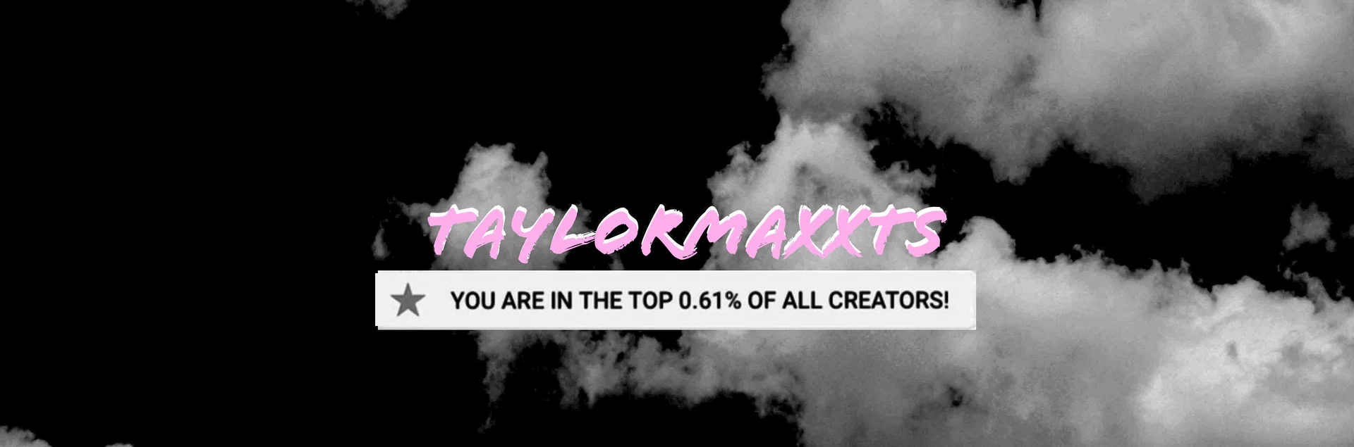 Taylor Maxx profile banner