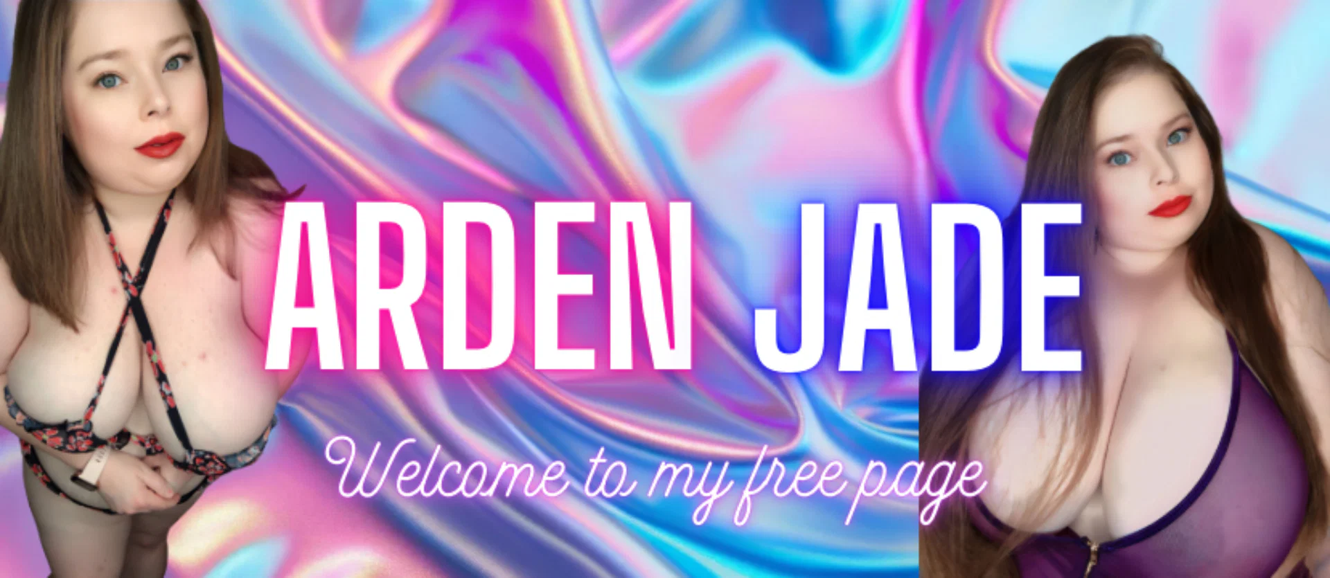 💦💞Arden Jade’s 38J cup tits 💞💦 profile banner